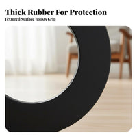 Round Recliner Grip Scratch-Resistant Round Recliner Pad Noise Reducing Furniture Grip Pad