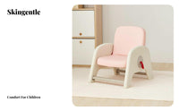 Upholstered Mini Sofa Chair Child-Safe Design Plush Club Chair Soft and Comfy