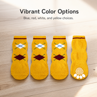 Pet Dog Anti-Slip Indoor Socks for Small Dogs - Teddy, Bichon, Puppy Paw Protection