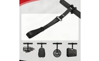 Adjustable Forearm Strap with Foam Handle Non-Slip Forearm Training Strap Lightweight Grip Training Handle Portable for Athletes, Home Gym
