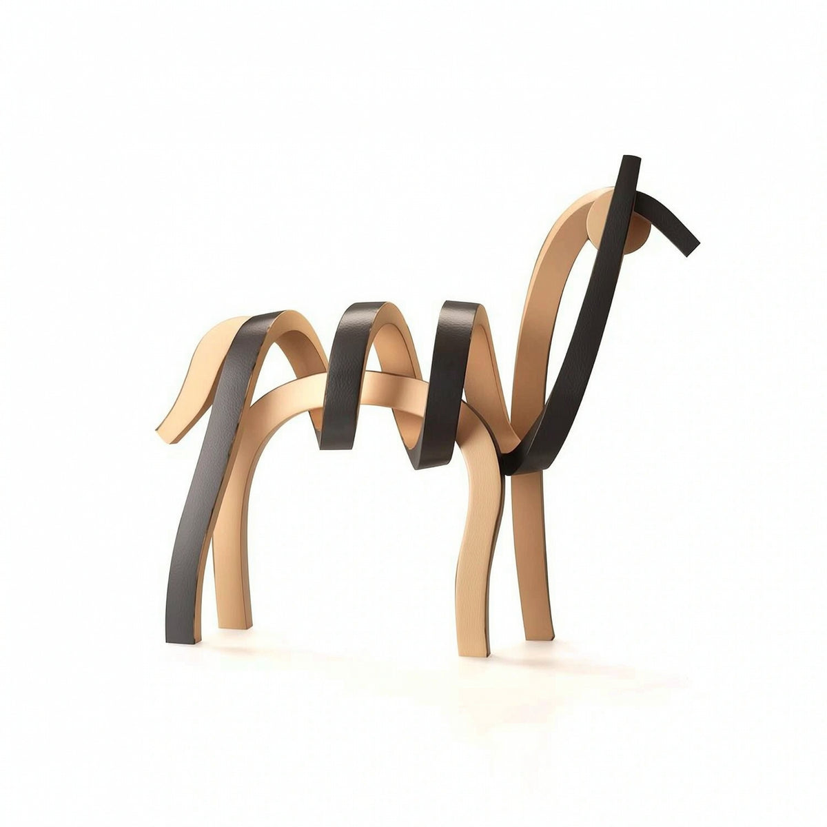 Abstract Horse Statue Modern Figurine Artistic for Living Room, Home Decorators