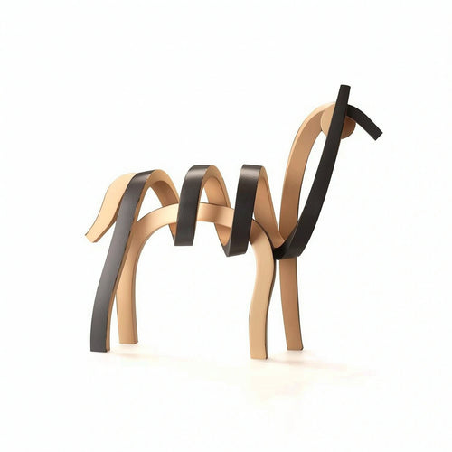 Abstract Horse Statue Modern Figurine Artistic for Living Room, Home Decorators