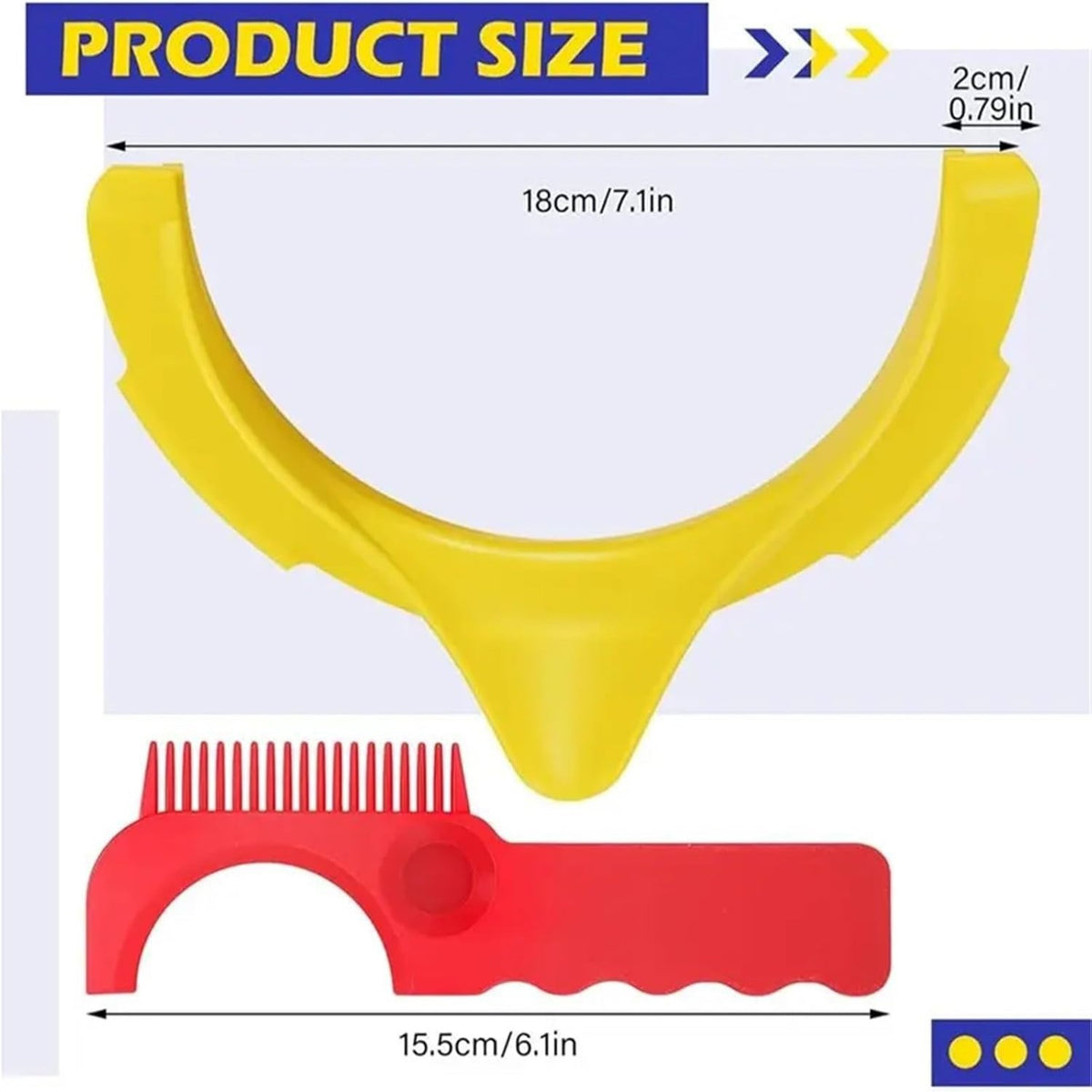 Paint Can Spout and Multi-Purpose Pouring Accessory with Brush Holder, Yellow