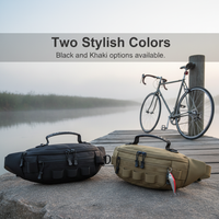 Waterproof Fishing Lure Waist Bag Outdoor Cycling Crossbody Chest Pack
