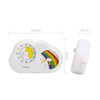 36 Pieces Cumulus Timer Timepiece Easy to Read Visual Timer Timepiece Snooze