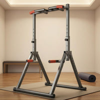 Padded Grips Chin-up and Chest-Upper-Body Press Frame Stable Base Home Gym Power Frame Indoor Pull-up Bar Station High Stability