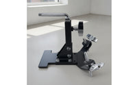 Percussion Cowbell Pedal Mount Holder Adjustable Training Pad Stand with Mounting Arms Portable Hardware for Beginners