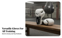 Boxing Gloves Wrist Support MMA Training Gloves Padded Protection Guarding Gear for Adults, Fighters, Cage Fighting, Gym