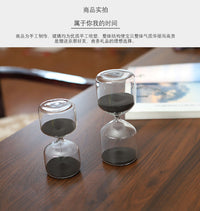 Cylindrical Hourglass Home Decor Glass Craft Gift for Friends Valentine's Day Factory Direct