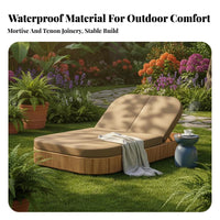 Waterproof Adjustable Chaise Lounge Quick-Drying Adjustable waterside Recliner Weather-Resistant Sunbed Low Maintenance for Sunbathers, Hotel Guests, Homeowners, pool timeming Pool, Garden, Beach, Backyard