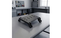 Gearbox Base Plate CNC Machined Gearbox Mount with Brackets Low-Center-of-Weight Distribution RC Crawler Chassis Plate for Drivetrain Swaps