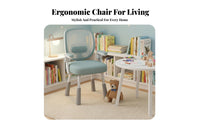 Height-Adjustable Student Chair Stable and Secure Study Seat Padded for Comfort