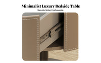 Cylindrical Drawer Cabinet Modern Design Nightstand two-level for Adults, partners