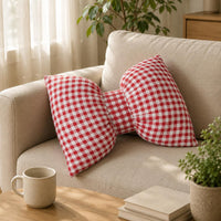 Butterfly Shaped Pillow Cute Bow Decorative Pillow Aesthetic for Sofa, Bed