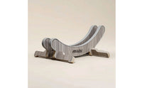Shielding Wooden Bike Stand Stable Bike Stand with Rubber Trim Tidy Floor Bike Rack Natural for Cyclists