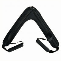 Pulldown Handle Nylon Gym Cable Handle Metal Attachment Loop