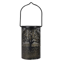 Solar Garden Light Vintage Iron Animal Shape LED Outdoor Decorative Lamp