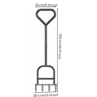 Lawn Aerator Fork Multi-Function Manual Lawn Core Aerator Easy to Use Garden Tool for Outdoor