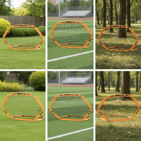 Kids Soccer Net for Outdoor Kindergarten Match Training, Portable Replacement Football Goal Net