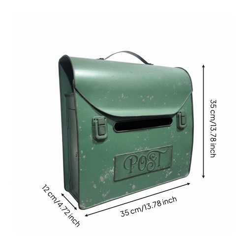 Vintage Wall Mailbox Rustic Design Home Decor for Garden