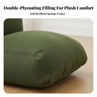 Adjustable Floor Lounger Lay-Flat Capability Adjustable supportrest Lounger Multi-Position Sturdy Frame for Young Adults, Office