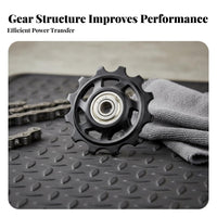 Rear Derailleur Guide Wheel CNC Machined Rear Derailleur Pulley Bike Bearing Pulley Wheel Lightweight Drivetrain Part Anodised