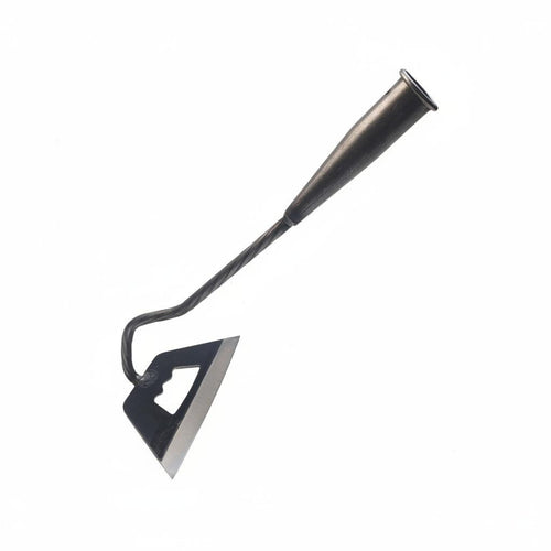 Hollow Hoe Manganese Steel Weeder Rust Resistant Long Handle Weeder for Gardeners, Vegetable Garden, Flower Beds