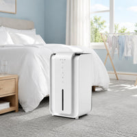 Electric Dehumidifier Modern Finish Indoor Appliance Touch Controls