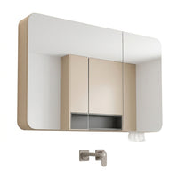 Smart Bathroom Mirror Cabinet with LED Light & Anti-Fog