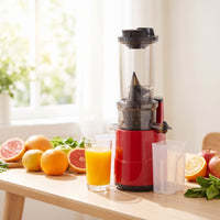 Masticating Juicer Electric Cold Press Juicer Simple Assembly for Kitchen, Home