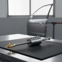 Slide Ding Puller Solid Steel Construction Heavy Duty Slide Knurled Handle Auto Panel Repair Puller for DIY Enthusiasts, Workshop, Garage