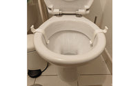 Toilet Seat Stabilizer Clip Low-Profile Design Toilet Seat Clamp Sturdy