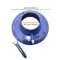 Pool Vacuum Head Easy to Maneuver Pool Vacuum Head with Pole Handle Swivel