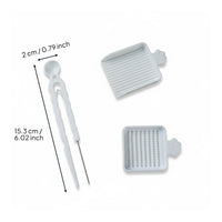 Melt Bead Pen and Tray Set Improves Efficiency Bead Placement Tool Macaron Colors Art Craft Tool for Kids