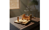 4 Pieces Manual Wooden Sanding Boards Grip Strength Upper Limb Training Boards Finger Coordination Rehabilitation Board Fine Motor for Stroke Patients