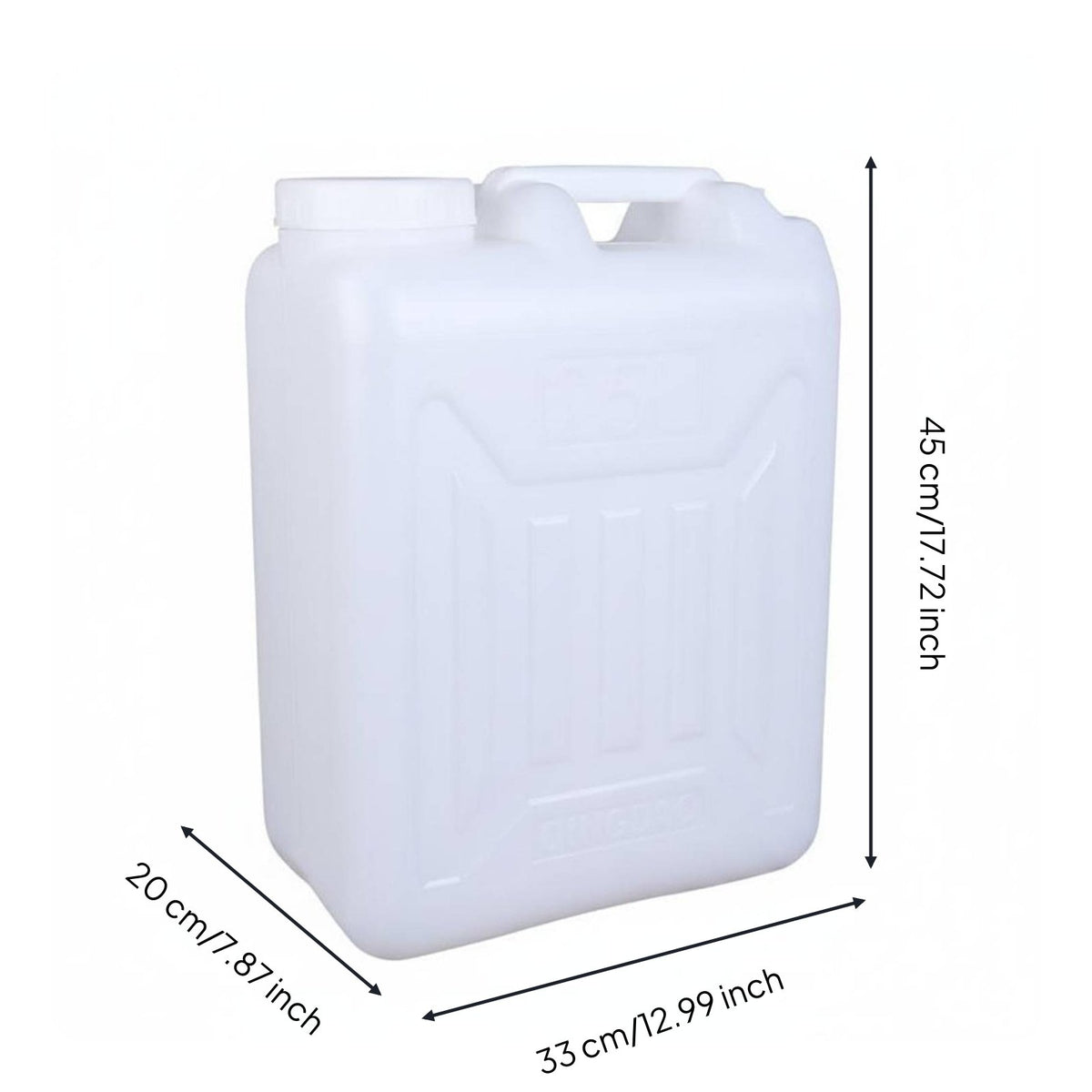 5 Pieces 25 Liter Plastic Jug Thickened Food Grade Water Barrel Portable