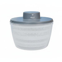 Large Capacity Electric Salad Dryer Rapid Dehydration Electric Vegetable Dryer Food-Grade Material Vegetable Dehydrator Bowl Two-Tier Design