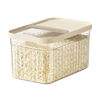 Airtight Food Storage Containers for Dry Foods, Large Cereal Storage Containers, Kitchen Storage Containers with Lids, Pantry
