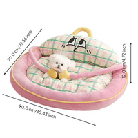 Pet Bed, Cozy Dog & Cat Sofa, All-Season Comfort