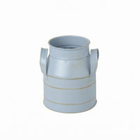 Milk Can Vase Aged Finish Home Decor Farmhouse Style for Tabletop