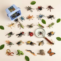 26 Pieces Solid Model Set Textured Surface Realistic Figurine Toy Figures for Kids