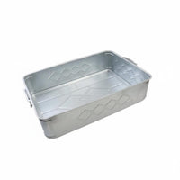 robustDuty Open-Top Metal Tote long-lasting Construction Parts Bin Stackable Design Storage Container Large Capacity for Warehouse Workers, Workshop Owners, DIY hobbyists, Factory, Garage, Basement, Attic