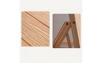 Folding Stool Compact Wooden Stool Lightweight for Sketching