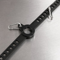 Lat Pulldown Bar with Carabiners Multiple Grip Lat Pull Handle Adjustable Gym Attachment for Bodybuilders