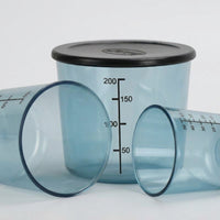 Fishing Bait Cups, Mixing Bait, Offshore Fishing Pond, Taiwan-style Fishing, With Scale, With Lid, Set of 4