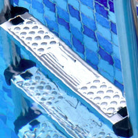 4-Step Pool Ladder Stainless Steel Ladder with Handrails No-Hole Pool Staircase for Families, in-Pool Pools