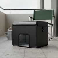 Pet Ice House Summer Use Air Conditioned Pet House All-Weather for Indoor, Cats