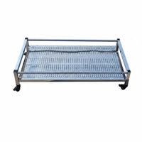 Mobile verdanthouse Rack Rustproof Plant Stand Weatherproof Cover Water Resistant for Gardeners, Homeowners, Outdoors