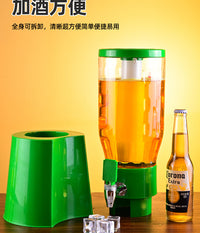 酒吧啤酒桶发光扎啤桶酒吧KTV带龙头3L发光酒炮啤桶饮料桶批发