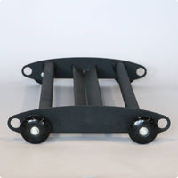 Glute Ham Roller Smooth Smooth-Rolling Casters Glute Ham Developer Roller Compact Leg for Home Gym